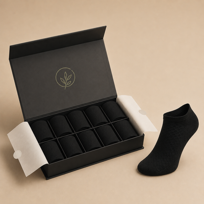 EkoRitual® Korte Bambussokker 5-pack