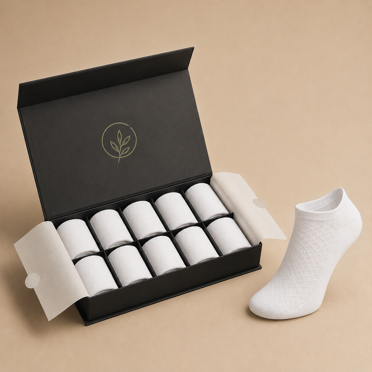 EkoRitual® Korte Bambussokker 5-pack