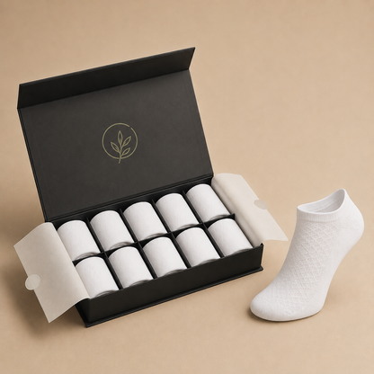 EkoRitual® Korte Bambussokker 5-pack